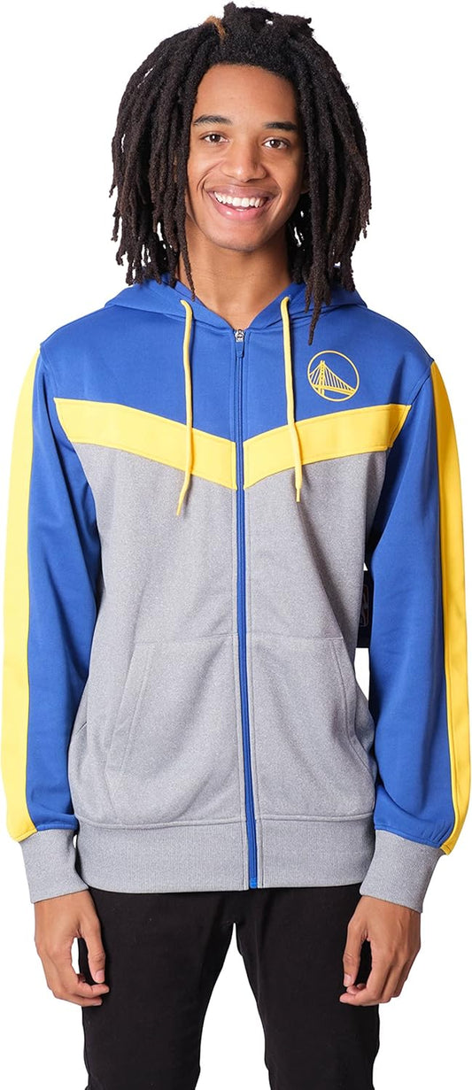 NBA Men'S Soft Fleece Full Zip Jacket Hoodie