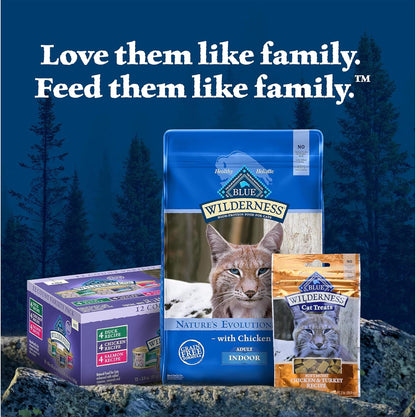 Wilderness High Protein Grain Free, Natural Adult Pate Wet Cat Food