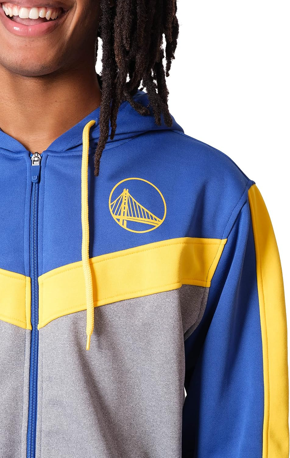 NBA Men'S Soft Fleece Full Zip Jacket Hoodie